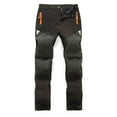 thumbnail image 1 of Gamivast Snow Pants Boys Lightweight Drying Detachable Legs Pants Waterproof Straight Leg Hiking Pant with Zipper Pockets Warm Insulated Trousers, 1 of 4