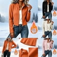 thumbnail image 1 of Gamivast Softshell Jacket for Women-Cropped Fleece Full Zip Stand Collar Coat with Pockets Slim Fit Casual Lightweight Outerwear for Fall Winter, 1 of 6