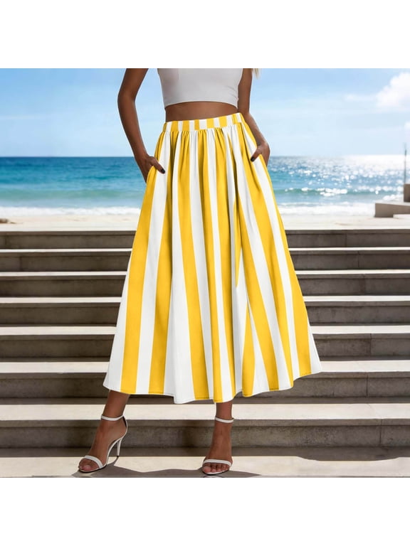 Sundresses for Women Casual Flowy Tiered Ruffle Hem Spaghetti Strap Mini Dress Beach Dress Summer Vacation Dress Boho Lightweight Sun Dress
