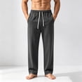 thumbnail image 1 of Gamivast Sweatpants for Men-Straight Leg Athletic Joggers Elastic Waist Drawstring Track Pants with Pockets, 1 of 7