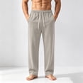 thumbnail image 1 of Gamivast Sweatpants for Men-Straight Leg Athletic Joggers Elastic Waist Drawstring Track Pants with Pockets, 1 of 7
