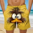 thumbnail image 1 of Gamivast Swim Trunks for Men Funny Graphic Swim Shorts Beach Shorts Quick Dry Lightweight Drawstring Summer Swimwear with Pockets Novelty Design, 1 of 6