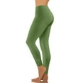 thumbnail image 1 of Gamivast Tummy Control Leggings for Women Plus Size Seamlesss Ruched Ankle Stretchy High Waisted Workout Legging Soft Casual Butt Lifting Daily Yoga Pants, 1 of 9