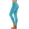 thumbnail image 1 of Gamivast Tummy Control Leggings for Women Plus Size Stretchy High Waisted Ruched Ankle Pants Seamless Skinny Running Leggings Soft Casual Pants, 1 of 9