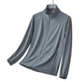 thumbnail image 1 of Gamivast UPF Shirt for Men Stand Collar Athletic Jacket Full Zip Sports Jackets Quick-Dry Lightweight Outdoor Running Workout Gym Golf Tennis Top, 1 of 8