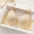 thumbnail image 1 of Gamivast Womens Lace Bra Underwire Floral Full Coverage Bras with Support Comfortable Seamless Push up Bralette Adjustable Strap Sleeping Bra, 1 of 5