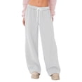 thumbnail image 1 of Gamivast Womens Wide Leg Sweatpants Loose Fit Drawstring High Waisted Track Pants with Pockets Soft Athletic Workout Sweatpants for Casual Gym Training, 1 of 9