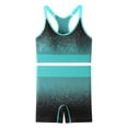 thumbnail image 1 of Gamivast Workout Sets for Women 2 Piece Seamless Gradient Racerback Sports Bra & Shorts Gym Outfits High Waist Yoga Running Activewear, 1 of 2