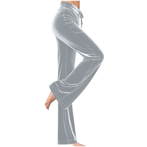 Gamivast Yoga Pants for Women Lounge Comfy High Waisted Loose fitted Pant Casual Flowy Straight Leg Trousers Casual Pull on Dressy Outfits 2026