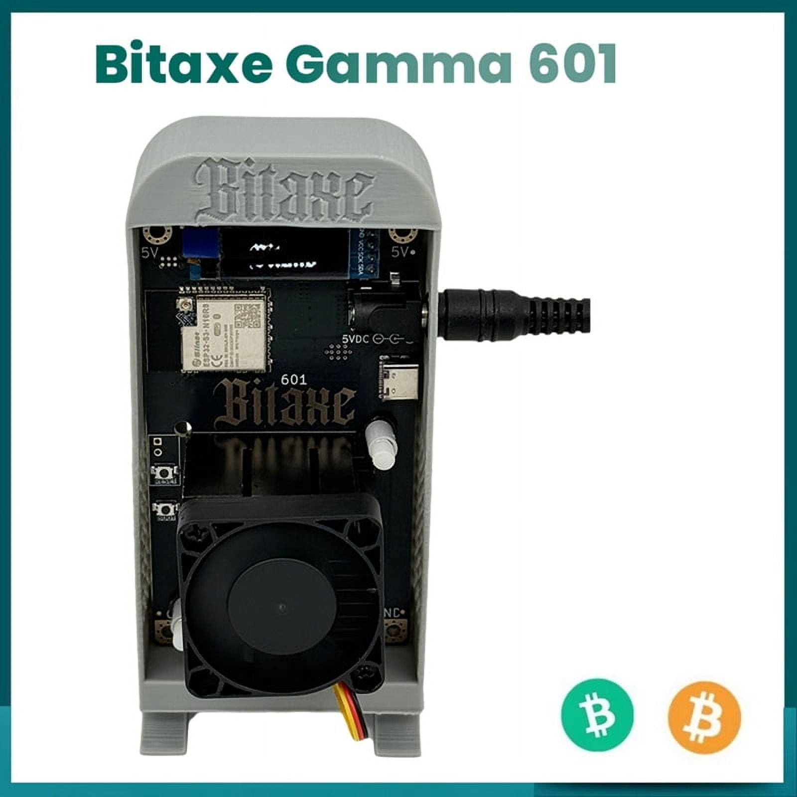 Gamma 601 1.2TH/S 18-22W BTC Solo Lottery Miner Bitcoin Crypto Miner BM1370  Asic From Antminer S21 Pro US Plug - Walmart.com