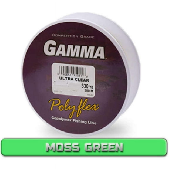 Gamma Copolymer Moss Green Filler Spool 20lb 275yds