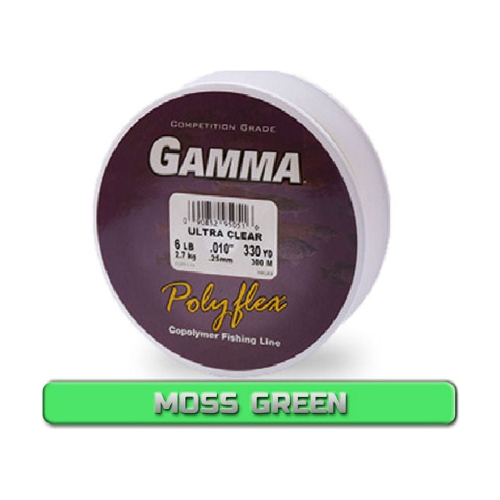 Copolymer - Moss Green Re-Fill Spool – GammaFishing