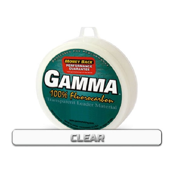 Gamma Fluorocarbon Leader, 50lb, 27yds