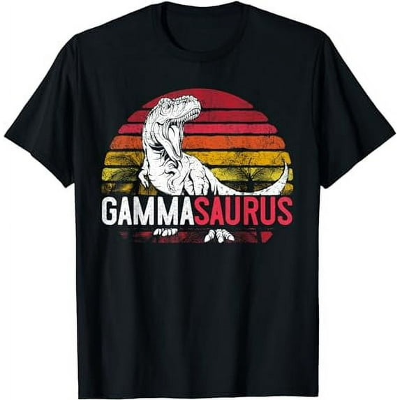 Gamma Saurus Mother's Day Gammasaurus Grandma T Rex Dinosaur T-Shirt