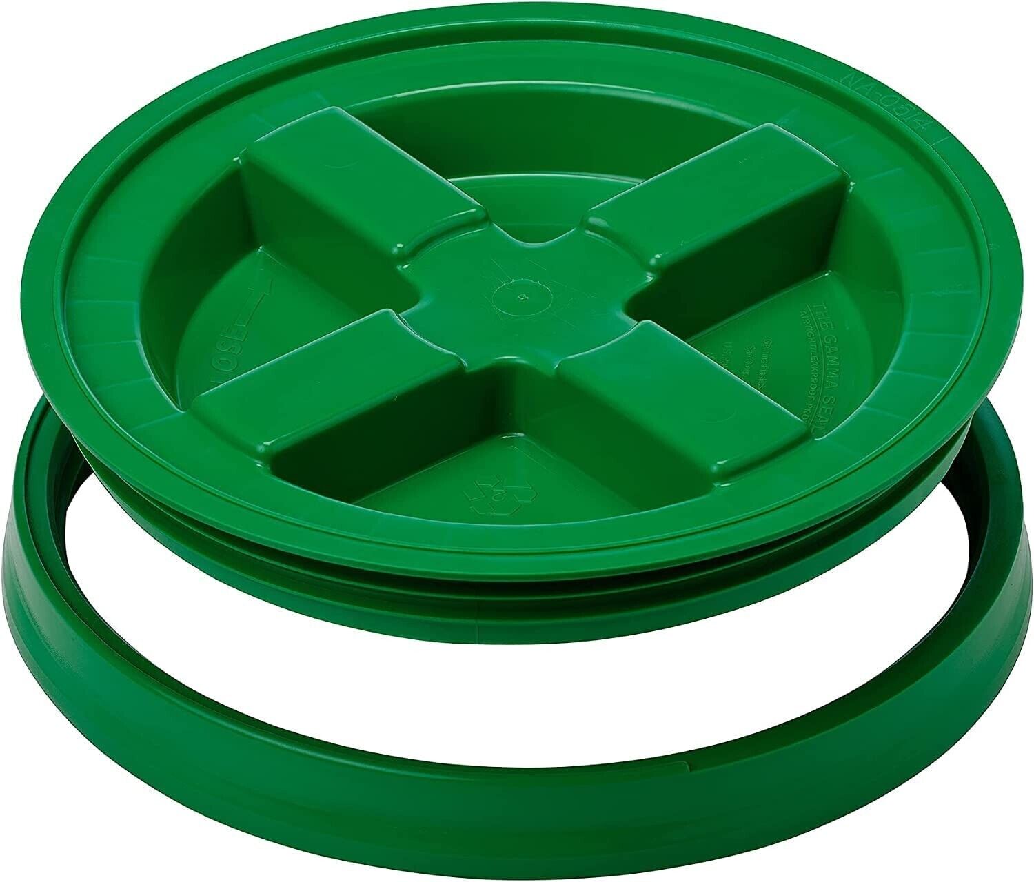 Gamma Seal Screw On Bucket Lid 5 Gallon Water Plastic Pail Air Tight Storage