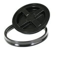thumbnail image 1 of Gamma Seal Screw On Bucket Lids - For 5 Gallon Buckets - Black - Lid Only - Bucket Not Included, 1 of 2