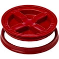 thumbnail image 1 of Gamma Seal Screw On Bucket Lids - For 5 Gallon Buckets - Red - Lid Only - Bucket Not Included, 1 of 2
