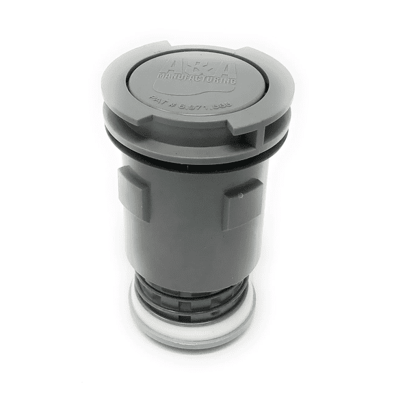 Gamma Series 4 Adjustable Flow Pop-Up Head (Light Gray) - Pentair In-Floor(A&A)