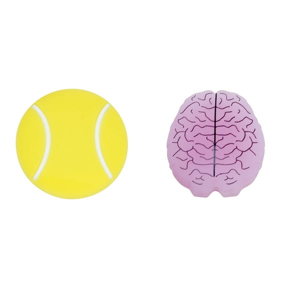 Gamma String Things Vibration Tennis Dampeners (   Tennis Ball/Brain  )