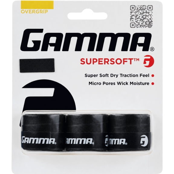 Gamma SuperSoft Overgrip, Black