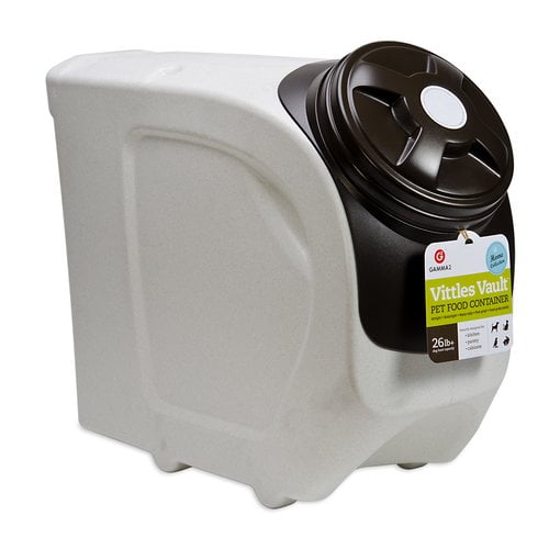 Gamma2 Vittles Vault Home Stackable Pet Food Storage Container, Grey