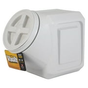 Gamma2 Vittles Vault Outback Stackable Plastic Dry Pet Food Storage Container for Dogs, Gray, 60 Pound Capacity
