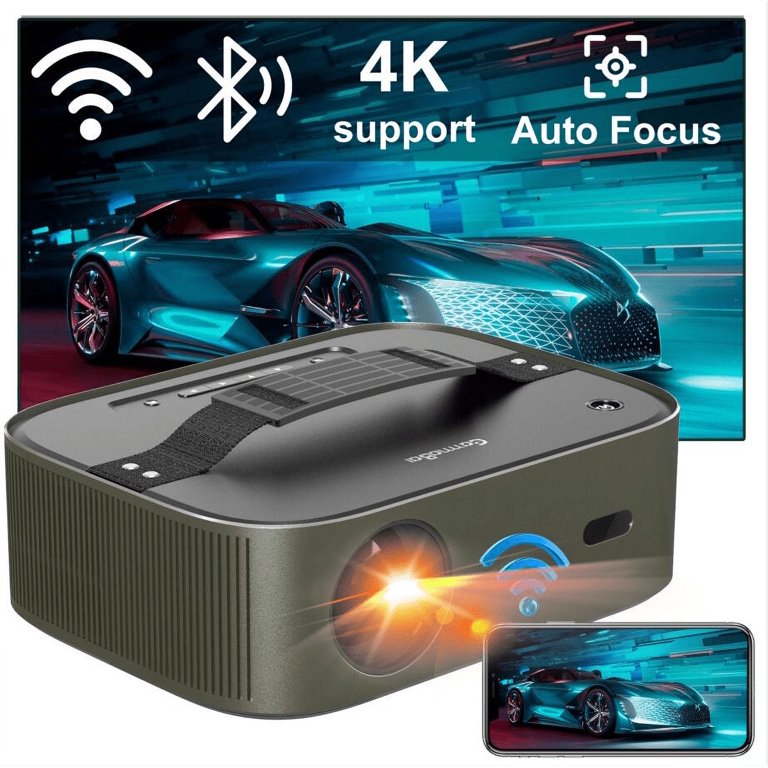 Gammabai Vast Projector 4k Supported, Full HD Native 1080p, with