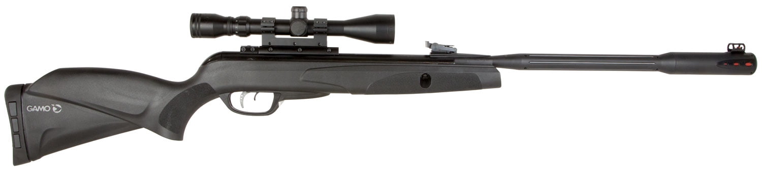 Gamo Whisper Fusion Mach 1 Black Break Open .22 Pellet All Weather Stock w/ 3-9x40mm Scope Air Gun