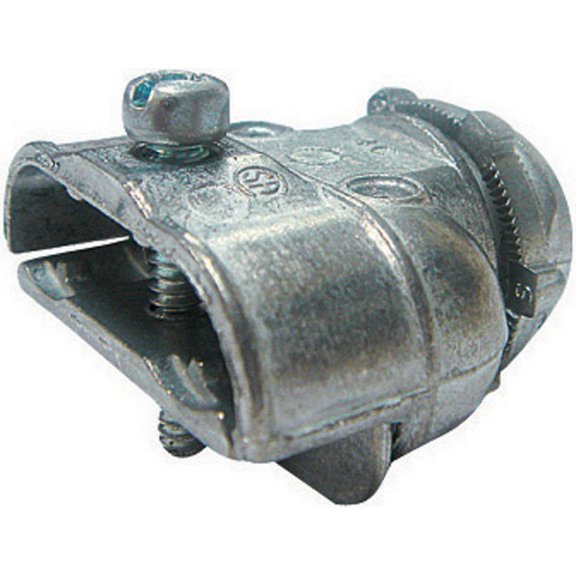 Gampak 49630 0.37 in. BX-MC-Flex Duplex Connector