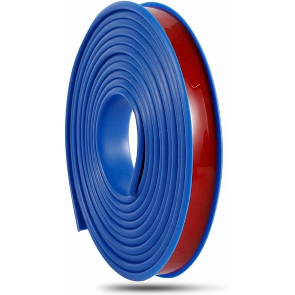 Gamvdout 10FT TPE Self Adhesive Furniture Edging Tape, U-Shaped Edge Trim Sealing Strip, for DIY Cabinet, Wardrobe, Table and Chair Panel Edging, DZOZWADGJ-RED-30MM