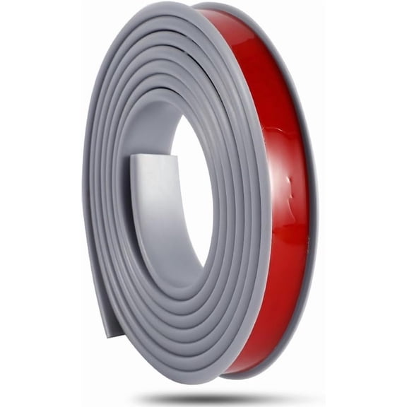 Gamvdout 10FT TPE Self Adhesive Furniture Edging Tape, U-Shaped Edge Trim Sealing Strip, for DIY Cabinet, Wardrobe, Table and Chair Panel Edging, DZOZWADGJ-RED-30MM