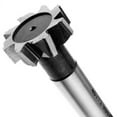 thumbnail image 1 of Gamvdout 1PC Type T Slot Milling Cutter for Metal HSS Woodruff Key Seat Router Bit, Large Size: Thickness 4-12mm Diameter 28-50mm, 1 of 6