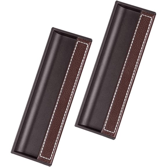 Gamvdout 2X Concealed Cabinet Handle Drawer Knobs Embedded Concealed Cabinet Drawer Door Handle Furniture Hardware Accessory for Sliding Door