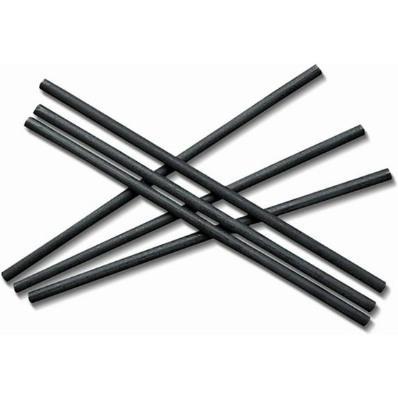 Gamvdout 99.9% High-Purity Graphite Rod Carbon Rod Electrode High Temperature Resistant Graphite Electrode Rod for Experiment, Industry, Etc.