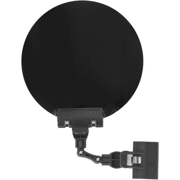 Gamvdout Auto Darkening Welding Blackout Panel Auto Darkening Adjustable Clip On 18cm Round Light Blocking Plate for Argon Arc Welding Projects
