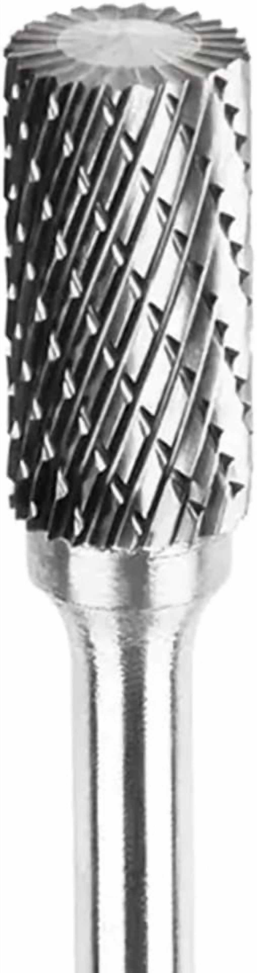 Gamvdout Carbide Die Grinder Bits, High Speed Tungsten Burr Drill Bit Cylindrical File Carving Working Tools for Plastic Wood Metal Steel Grinding Engraving Polishing