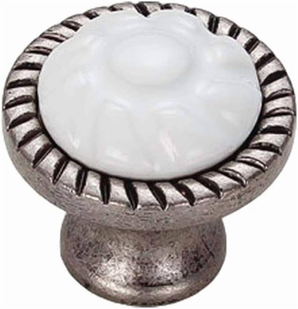 Gamvdout Ceramic Door Knobs Kitchen Cabinet Hardware Handles Zinc Alloy Antique Kitchen Drawer Pull Handles Cupboard Pull Handles