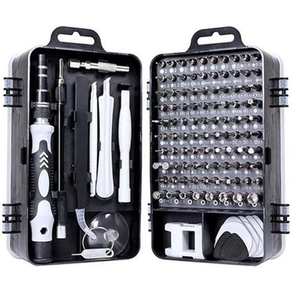 Gamvdout DIY Tool Kit 112 In 1 Screwdriver Set Of Screw Driver Bit Set Multi-function Precision Mobile Tool Sets