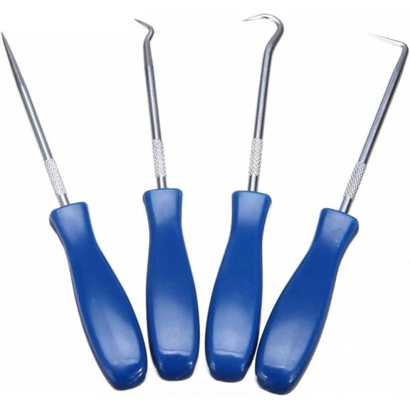 Gamvdout DIY Tool Kit 4Pcs Car Vehicle Oil Seal Screwdrivers Set O-Ring Seal Gasket Puller Remover Pick Tool Sets