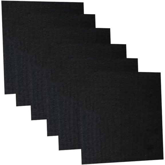 Gamvdout Graphite Felt High Temp Welding Protective Blanket Length 100mm Width 100mm 6pcs