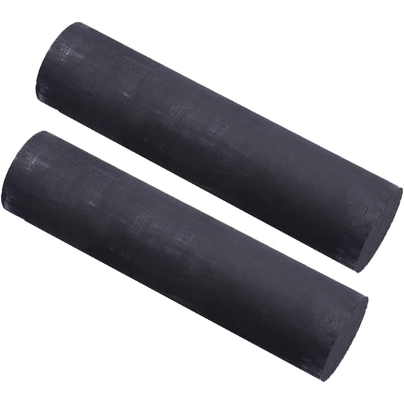 Gamvdout Graphite Rod Carbon Rod Electrode Conductive Rod, High Hardness, Corrosion Resistance, Wear Resistance, Length 200mm, Diameter 20mm-100mm