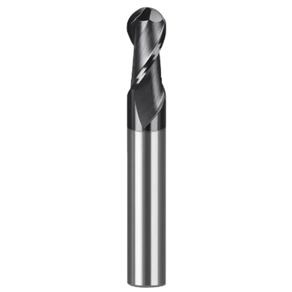 Gamvdout HRC70 Ball End Mill Tungsten Carbide Cutter CNC Router Bit Machine Milling Tool R0.5mm-10mm 2 Flute Router Bit Metal Tools