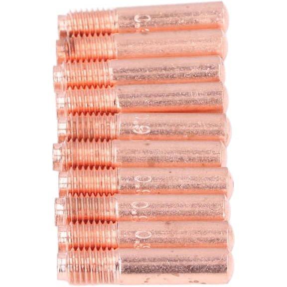 Gamvdout MIG Welder Tips 30PCS Tips 000068 0.035in Welder Tip Brass Welding Tip Replacement for Miller M10 M15 M25 M40 M150 MIG Torch