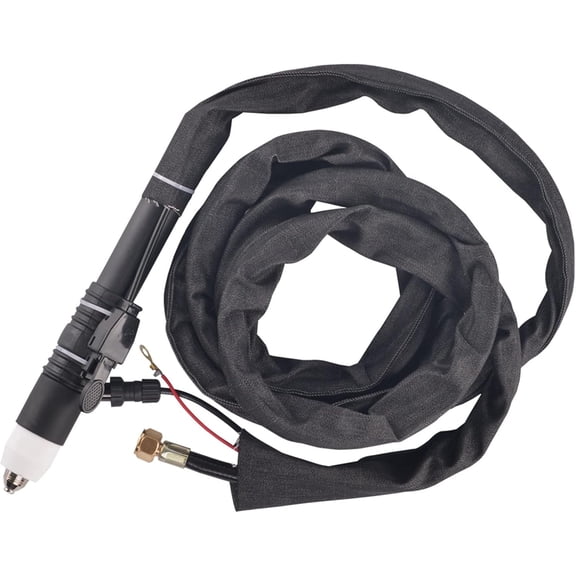 Gamvdout P80 Air Plasma Cutting Cutter Torch Pilot Arc for LGK60 LGK80 LGK100 Cutting Machine Completed 10/16/23Feet Cable tig welding accessories