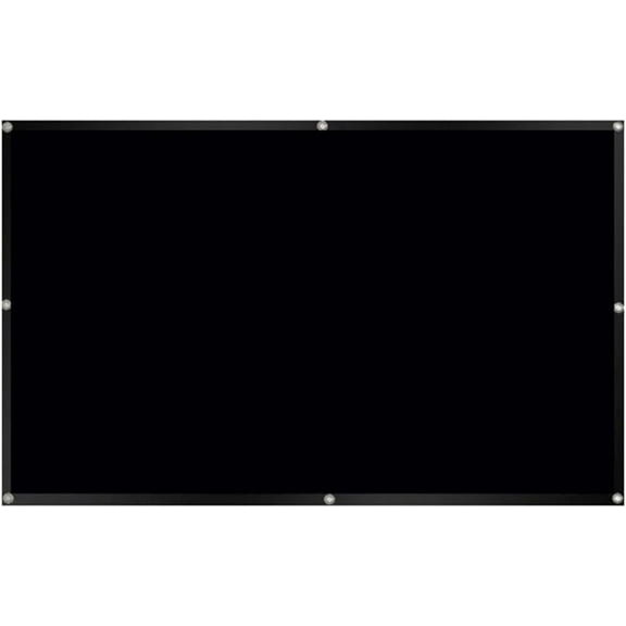 Gamvdout Projection Screens Projector screen inch screen projector portable reflective cloth frosted craft screws smart home