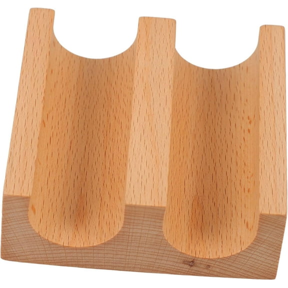 Gamvdout Roll Sushi Stand Wooden Sushi Tray Sushi Display Rack Sushi Holder Reusable Serving Tray Taco Wooden Stand Food Holder Restaurant Sushi Tray Sushi Rack Meat Tray Sushi Taco Holder