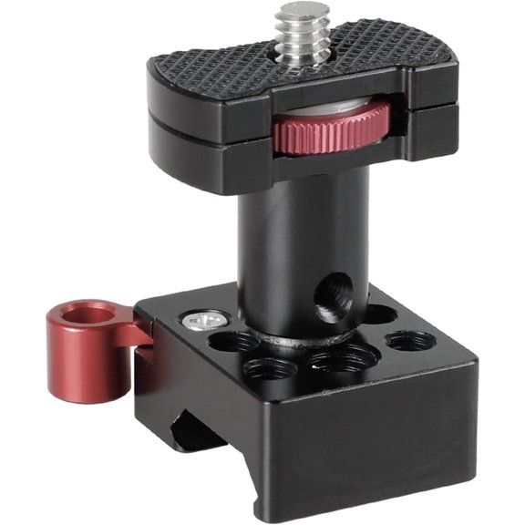 Gamvdout Shelf Bracket Corner On-camera Monitor Support Bracket With 1/4"-20 Mounting Screw Clamp For Monitors Cage Shelf Brackets