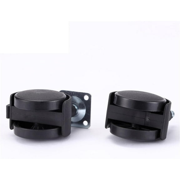 Gamvdout Swivel Stem Castor Chair Wheel Furniture Caster 48mm M8 Screw/Plate Swivel Castor 2 Inch Wheels Hardware Trolley Brake Protect Castor Wheels