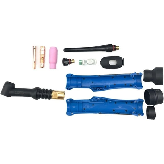 Gamvdout Torch Body Argon Welding Torch Head WP26 Flex Air Cooled Gas Tungsten Arc Welder GTAW A-200 Flex Torch tig welding accessories