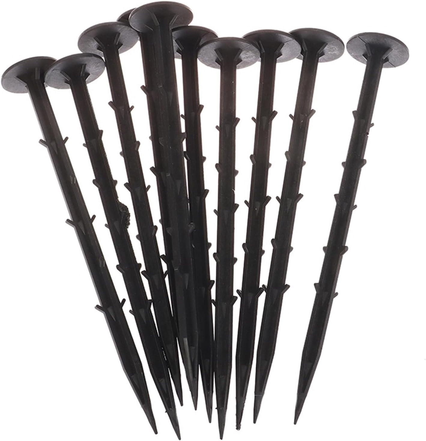 Gamvdout Trampoline Accessories trampoline parts 10Pcs Outdoor Camping Tent Pegs Ground Nails Screw Anchor Stakes Pegs Hiking Tent Stakes Garden Ground Nail Pins Accessories